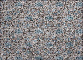 Piper Looms Chantille Floral ACN660 Mocha Area Rug