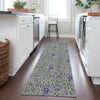 Piper Looms Chantille Floral ACN660 Olive Area Rug