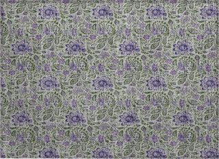 Piper Looms Chantille Floral ACN660 Olive Area Rug