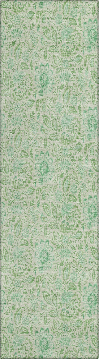 Piper Looms Chantille Floral ACN660 Sage Area Rug