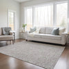 Piper Looms Chantille Floral ACN660 Taupe Area Rug