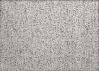 Piper Looms Chantille Floral ACN660 Taupe Area Rug