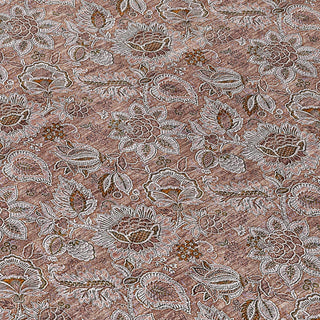 Piper Looms Chantille Floral ACN661 Copper Area Rug