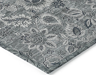 Piper Looms Chantille Floral ACN661 Gray Area Rug