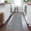 Piper Looms Chantille Floral ACN661 Gray Area Rug
