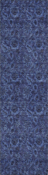 Piper Looms Chantille Floral ACN661 Navy Area Rug