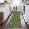 Piper Looms Chantille Floral ACN661 Olive Area Rug