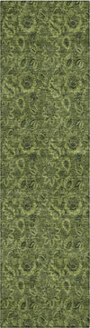 Piper Looms Chantille Floral ACN661 Olive Area Rug