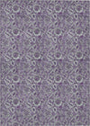 Piper Looms Chantille Floral ACN661 Purple Area Rug