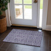 Piper Looms Chantille Floral ACN661 Purple Area Rug