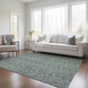 Piper Looms Chantille Floral ACN661 Sage Area Rug