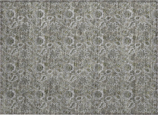 Piper Looms Chantille Floral ACN661 Taupe Area Rug