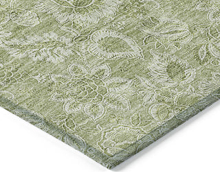 Piper Looms Chantille Floral ACN662 Aloe Area Rug