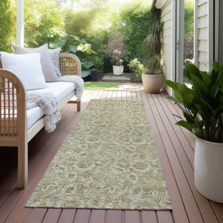 Piper Looms Chantille Floral ACN662 Beige Area Rug