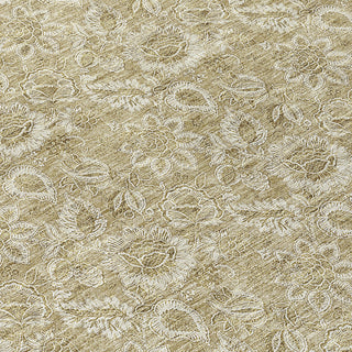 Piper Looms Chantille Floral ACN662 Beige Area Rug