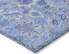 Piper Looms Chantille Floral ACN662 Blue Area Rug