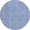Piper Looms Chantille Floral ACN662 Blue Area Rug