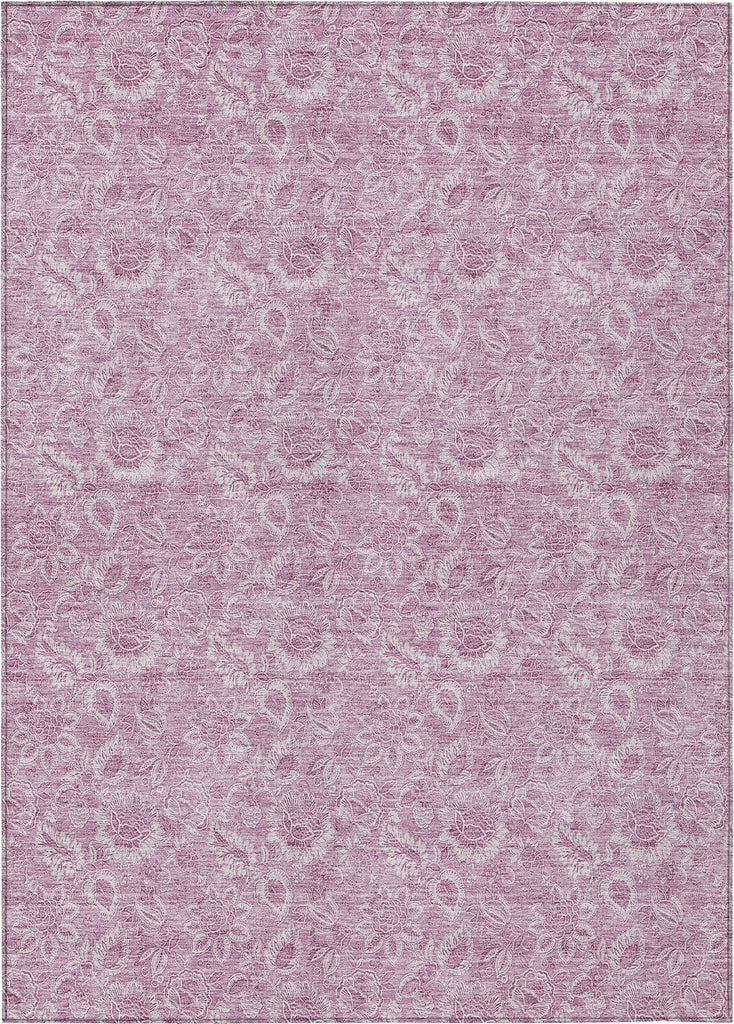 Piper Looms Chantille Floral ACN662 Blush Area Rug