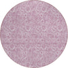 Piper Looms Chantille Floral ACN662 Blush Area Rug