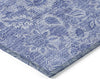 Piper Looms Chantille Floral ACN662 Denim Area Rug