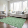 Piper Looms Chantille Floral ACN662 Green Area Rug