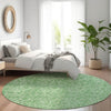 Piper Looms Chantille Floral ACN662 Green Area Rug