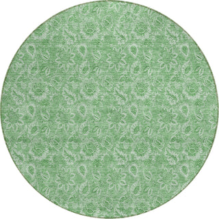 Piper Looms Chantille Floral ACN662 Green Area Rug