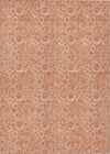 Piper Looms Chantille Floral ACN662 Salmon Area Rug