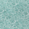 Piper Looms Chantille Floral ACN662 Teal Area Rug