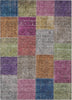 Piper Looms Chantille Patchwork ACN663 Copper Area Rug