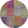 Piper Looms Chantille Patchwork ACN663 Copper Area Rug