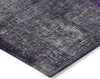 Piper Looms Chantille Patchwork ACN663 Eggplant Area Rug
