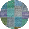 Piper Looms Chantille Patchwork ACN663 Green Area Rug