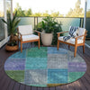 Piper Looms Chantille Patchwork ACN663 Green Area Rug