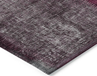 Piper Looms Chantille Patchwork ACN663 Merlot Area Rug