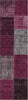 Piper Looms Chantille Patchwork ACN663 Merlot Area Rug