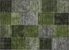 Piper Looms Chantille Patchwork ACN663 Olive Area Rug