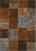 Piper Looms Chantille Patchwork ACN663 Paprika Area Rug