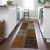 Piper Looms Chantille Patchwork ACN663 Paprika Area Rug