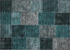 Piper Looms Chantille Patchwork ACN663 Teal Area Rug