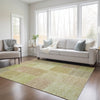 Piper Looms Chantille Patchwork ACN664 Aloe Area Rug