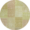 Piper Looms Chantille Patchwork ACN664 Aloe Area Rug