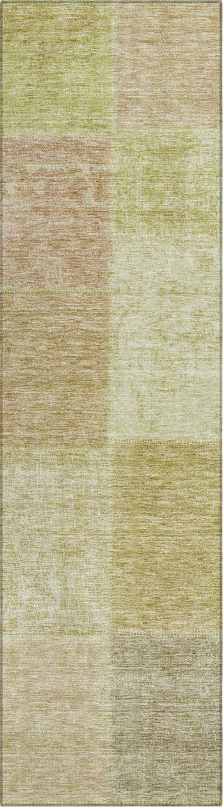 Piper Looms Chantille Patchwork ACN664 Aloe Area Rug