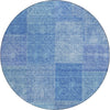 Piper Looms Chantille Patchwork ACN664 Denim Area Rug