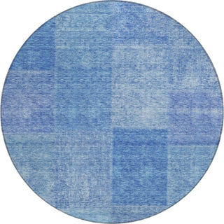 Piper Looms Chantille Patchwork ACN664 Denim Area Rug