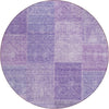 Piper Looms Chantille Patchwork ACN664 Lavender Area Rug