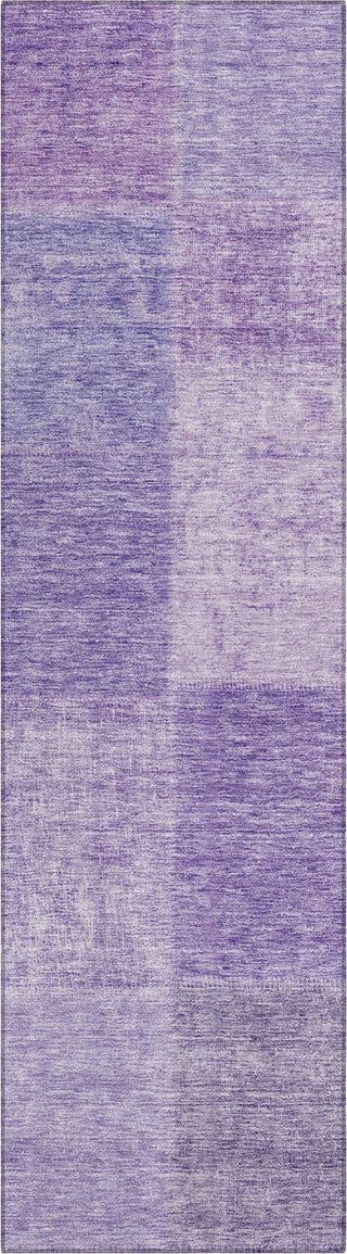 Piper Looms Chantille Patchwork ACN664 Lavender Area Rug