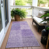 Piper Looms Chantille Patchwork ACN664 Lavender Area Rug