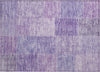 Piper Looms Chantille Patchwork ACN664 Lavender Area Rug