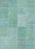 Piper Looms Chantille Patchwork ACN664 Teal Area Rug